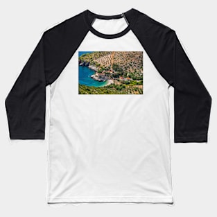 Dubovica bay, island Hvar Baseball T-Shirt